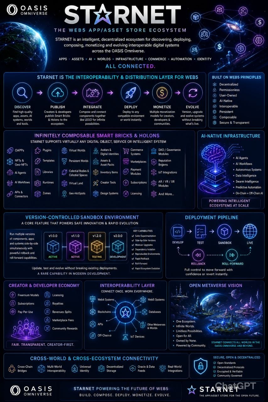 STARNET — Web5 App/Asset Store